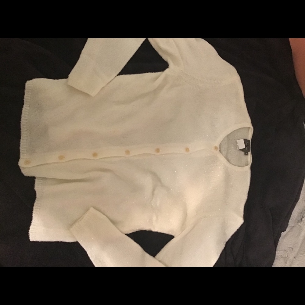 Calvin Klein Sparkly Cardigan size medium